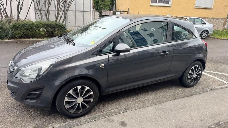 Gebraucht Opel Corsa Edition 69 PS (50 kW) 2014 Grau Kleinwagen