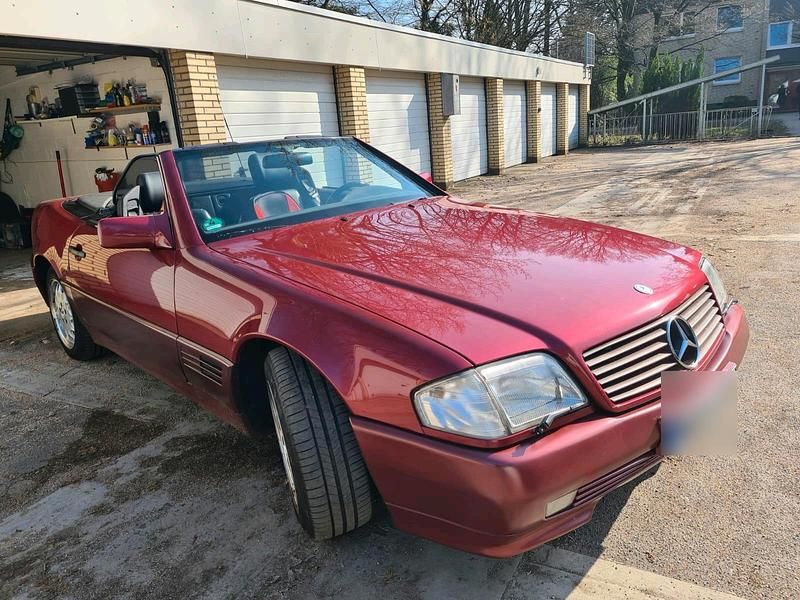 Gebraucht Mercedes SL320 1993 Rot Cabrio
