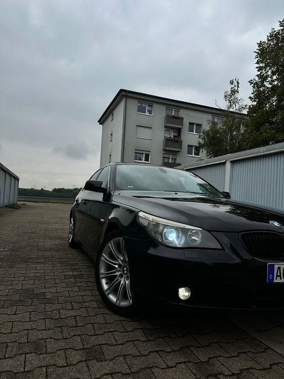 Schwarz Gebraucht 2003 BMW 525 Sport Line Limousine | 2.999 € (Superpreis) - Bild 1/4