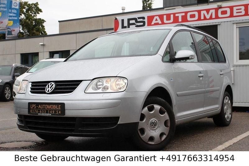 Silber Gebraucht 2004 VW Touran Trendline Van / Kleinbus | 1.999 € (Superpreis) - Bild 1/4
