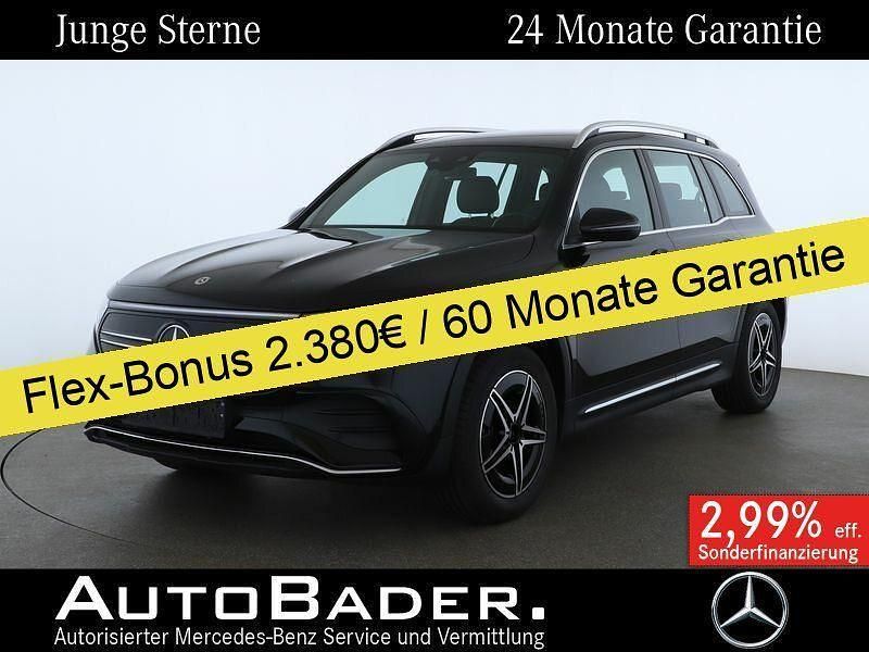 191 lack kosmosschwarz (metallic) Gebraucht 2023 Mercedes EQB250 AMG SUV | 32.385 € (Fairer Preis) - Bild 1/4
