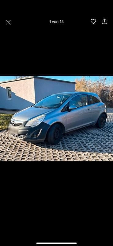 Gebraucht Opel Corsa Active 75 PS (55 kW) 2013 Grau Kleinwagen