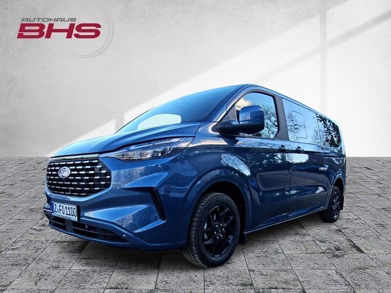 Blau Gebraucht 2024 Ford Tourneo Custom Titanium Van / Kleinbus | 50.950 € (Teuer) - Bild 1/4