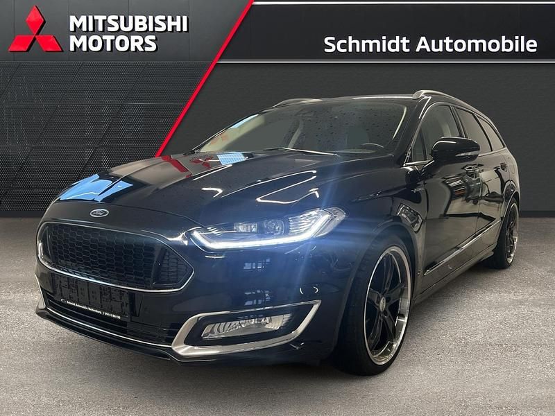 Iridiumschwarz (schwarz) Gebraucht 2017 Ford Mondeo Vignale Kombi | 14.470 € (Fairer Preis) - Bild 1/4
