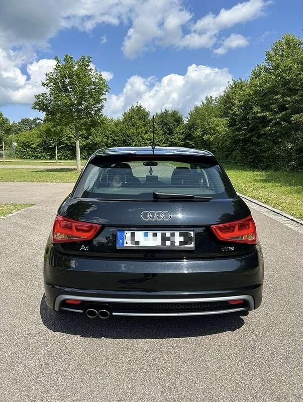 Schwarz Gebraucht 2014 Audi A1 Sportback S-Line Kleinwagen | 7.500 € (Fairer Preis) - Bild 1/4