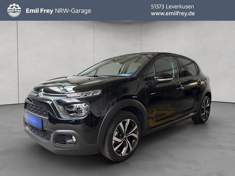 Schwarz Gebraucht 2023 Citroën C3 PureTech Kleinwagen | 13.990 € (Guter Preis) - Bild 1/3