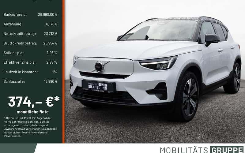 Weiß Gebraucht 2022 Volvo EX40 Plus SUV | 29.890 € - Bild 1/4