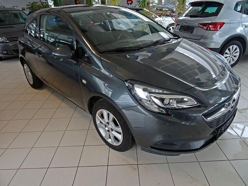 Grau Gebraucht 2018 Opel Corsa Edition Kleinwagen | 10.850 € (Etwas zu teuer) - Bild 1/4