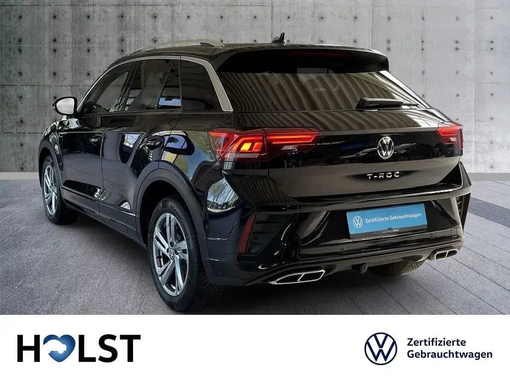 Gebraucht VW T-Roc Cabriolet R-line 150 PS (110 kW) 2025 Schwarz SUV