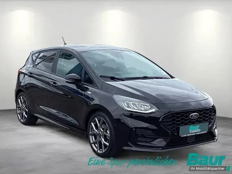 Gebraucht Ford Fiesta ST-Line 125 PS (91 kW) 2023 Agate black metallic Kleinwagen