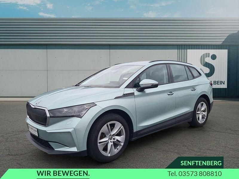Arctic silber metallic Gebraucht 2021 Skoda Enyaq iV Suite SUV | 25.980 € (Fairer Preis) - Bild 1/4