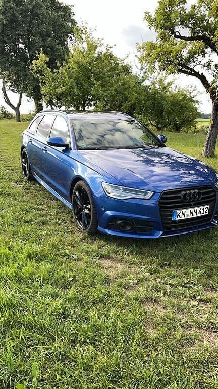 Blau Gebraucht 2016 Audi A6 Design Kombi | 26.199 € (Fairer Preis) - Bild 1/4
