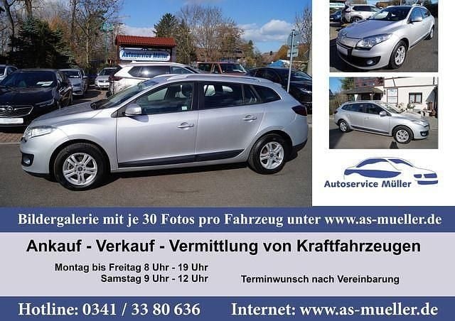 Gebraucht Renault Mégane III 110 PS (80 kW) 2012 Silber Limousine