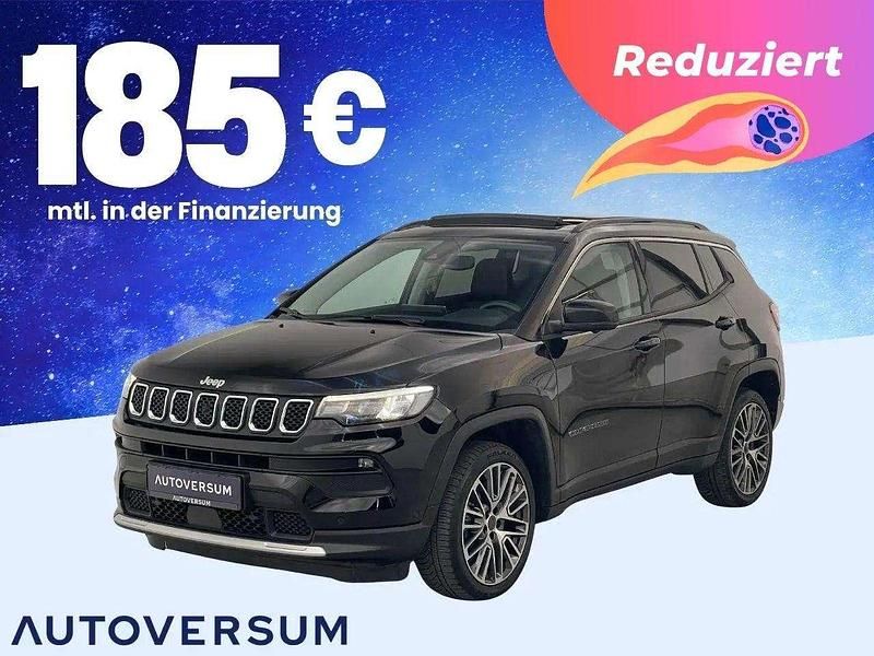 Black clear coat Gebraucht 2024 Jeep Compass Limited SUV | 22.985 € (Superpreis) - Bild 1/3
