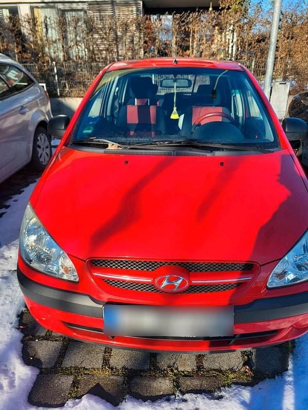 Gebraucht Hyundai Getz 67 PS (49 kW) 2008 Rot Kleinwagen