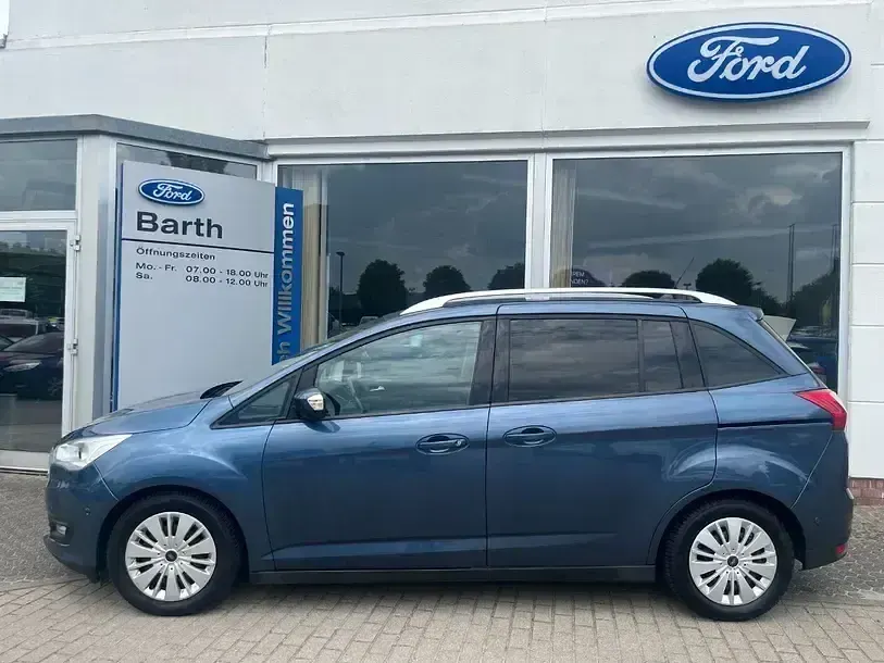 Gebraucht Ford C-MAX Cool & Connect 125 PS (91 kW) 2019 Blau Van / Kleinbus