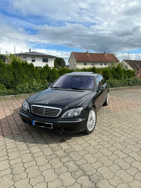 Schwarz Gebraucht 1999 Mercedes S430 Limousine | 2.999 € (Fairer Preis) - Bild 1/4