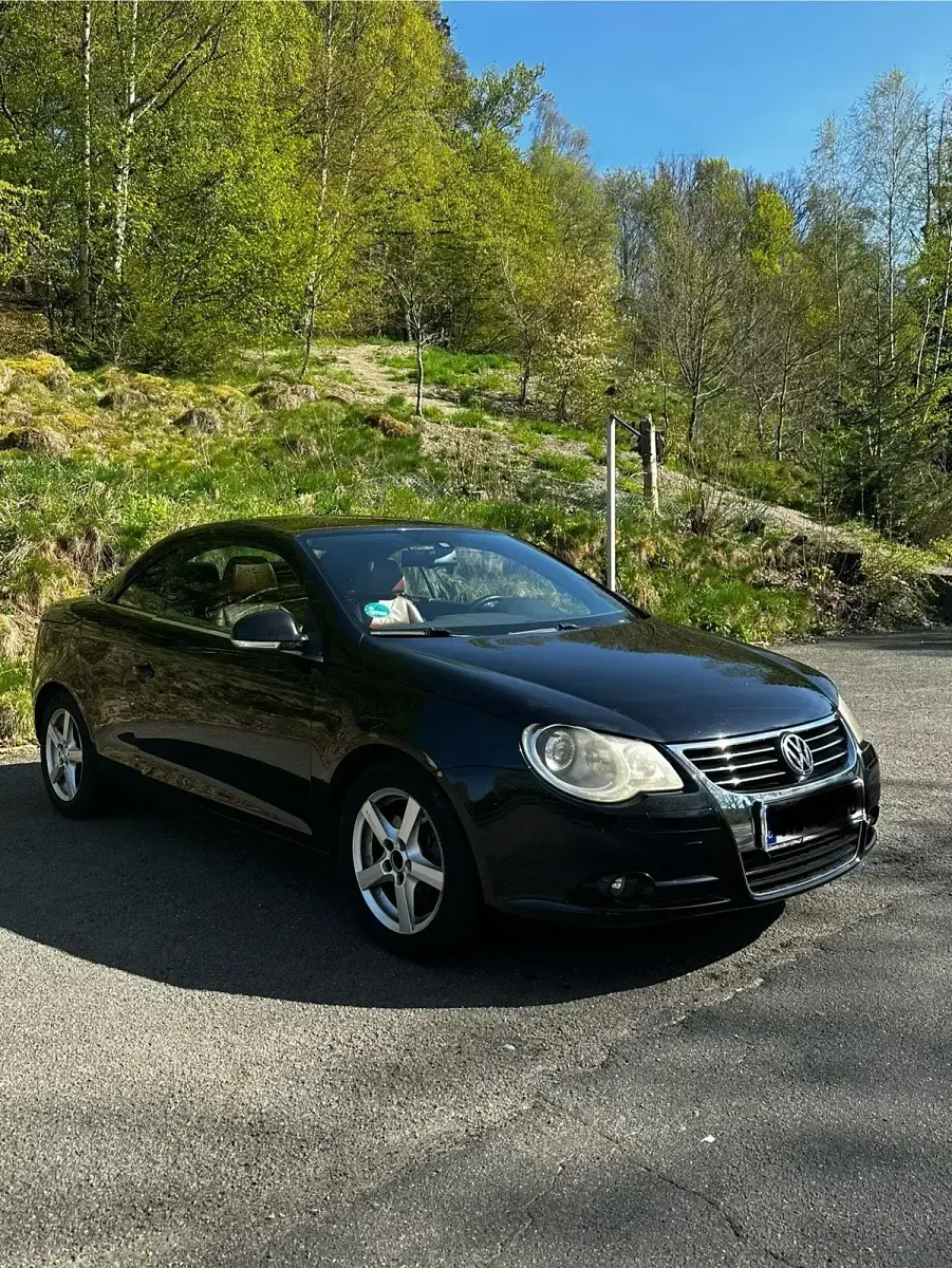Occasion VW Eos 122 ch (89 kW) 2008 Noir Cabriolet