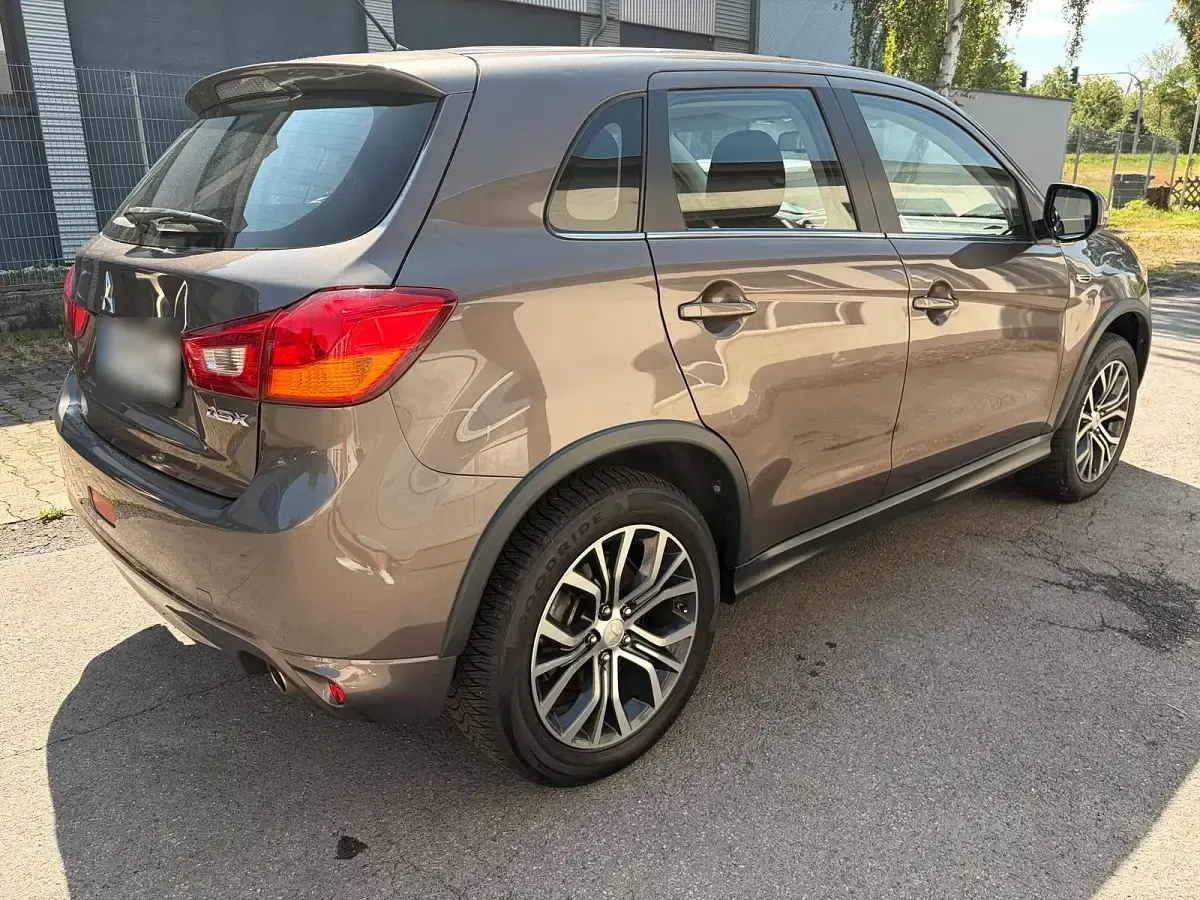 Gebraucht Mitsubishi ASX 117 PS (86 kW) 2015 Braun SUV