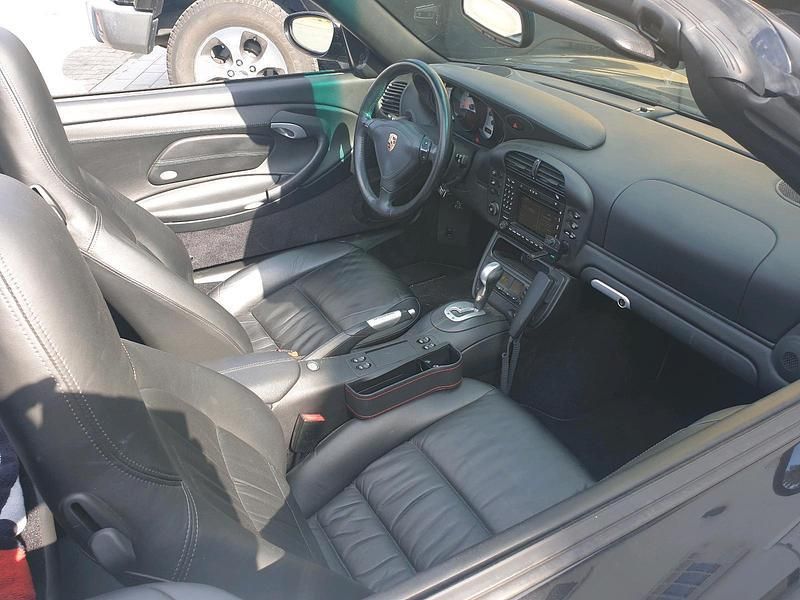 Schwarz Gebraucht 2003 Porsche 911 Carrera 4S Cabriolet Cabrio | 58.996 € - Bild 1/4