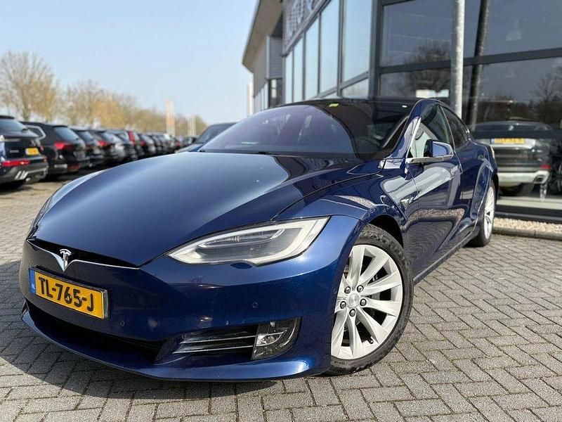 Gebraucht Tesla Model S 306 kW (417 PS) 2018 Blau Kleinwagen