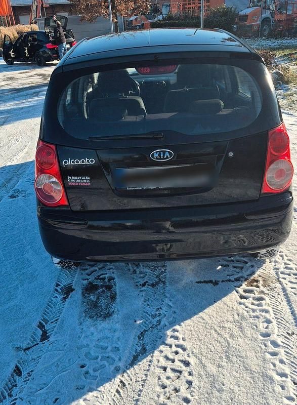 Gebraucht Kia Picanto 65 PS (47 kW) 2008 Schwarz Kleinwagen