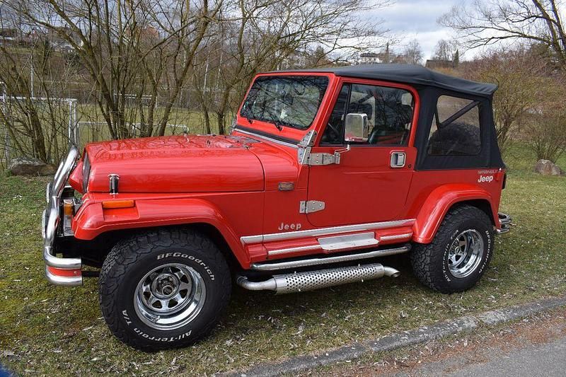 Gebraucht Jeep Wrangler 177 PS (130 kW) 1994 Rot SUV