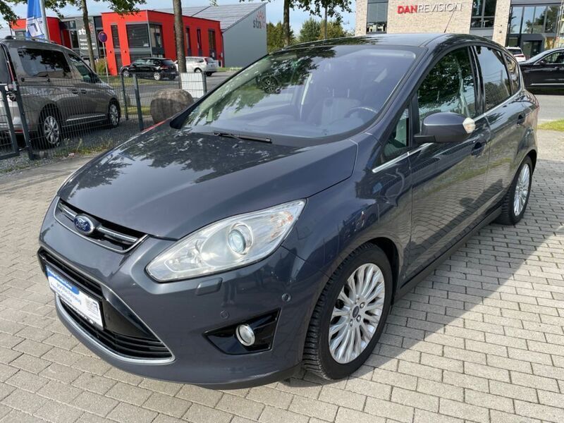 Grau Gebraucht 2014 Ford C-MAX Titanium Van / Kleinbus | 4.990 € (Fairer Preis) - Bild 1/4