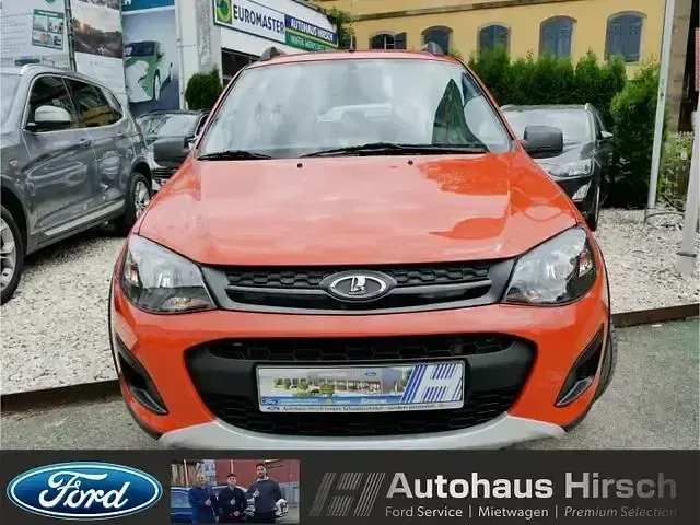 Gebraucht Lada Kalina 87 PS (63 kW) 2017 Orange pearl Limousine