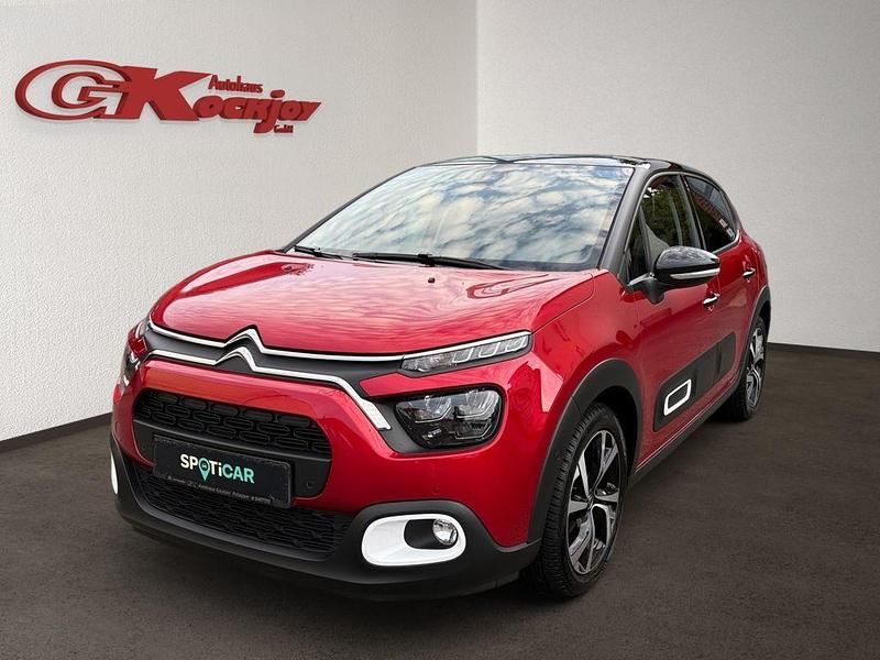Elixierrot metallic Gebraucht 2020 Citroën C3 PureTech Kleinwagen | 12.850 € (Etwas zu teuer) - Bild 1/4