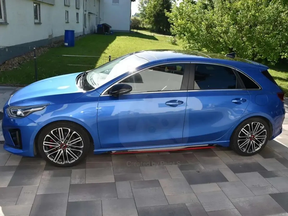 Gebraucht Kia Ceed GT GT 204 PS (150 kW) 2020 Blau Limousine