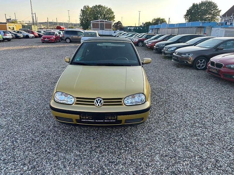 Gebraucht VW Golf Cabriolet Trendline 90 PS (66 kW) 1998 Gelb Cabrio
