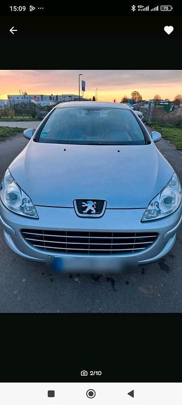 Gebraucht Peugeot 407 140 PS (102 kW) 2010 Grau Limousine