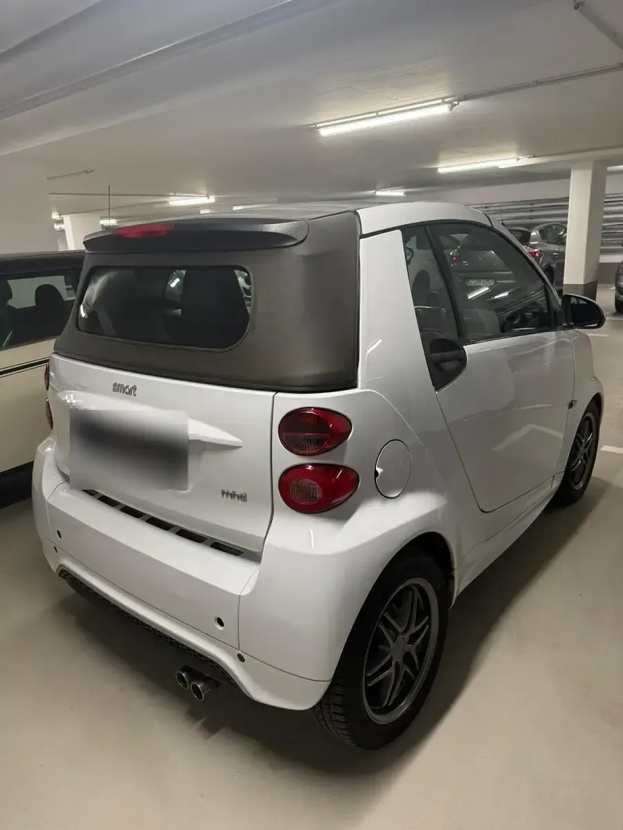 Gebraucht Smart ForTwo Cabrio Brabus 2013 Weiß Cabrio
