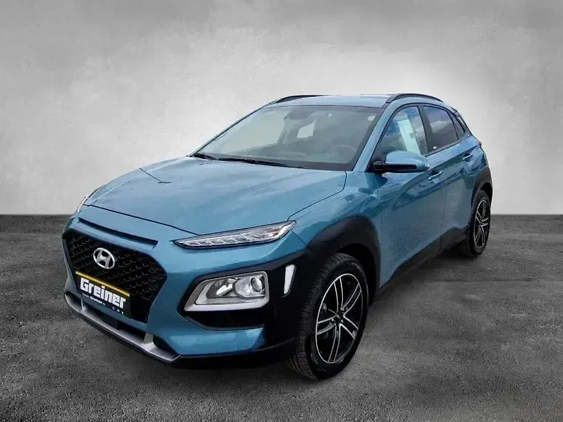 Gebraucht Hyundai Kona YES! 120 PS (88 kW) 2020 Ceramic blue (metallic) SUV