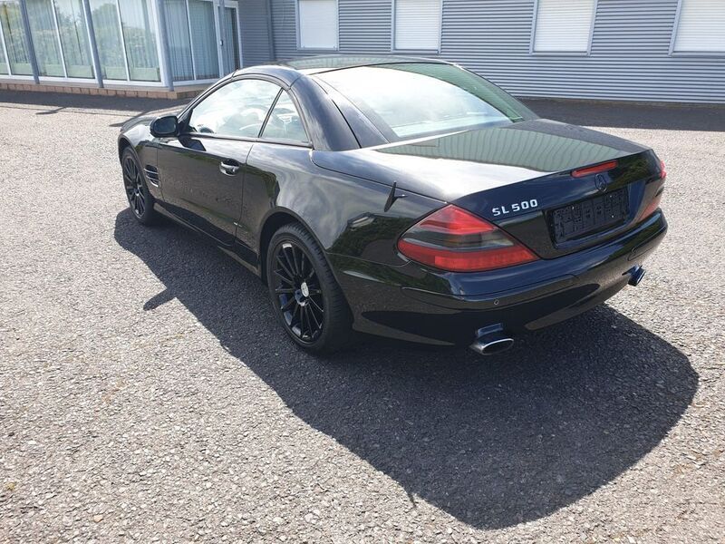 Gebraucht Mercedes SL500 306 PS (225 kW) 2003 Obsidianschwarz  metalliclack Cabrio