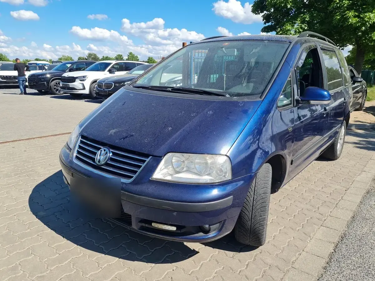 Gebraucht VW Sharan 140 PS (102 kW) 2007 Blau Van / Kleinbus
