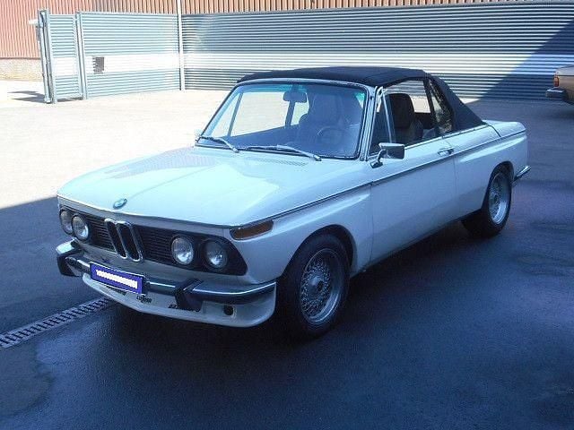Weiß Gebraucht 1972 BMW 1802 Sport Line Cabrio | 29.900 € - Bild 1/4
