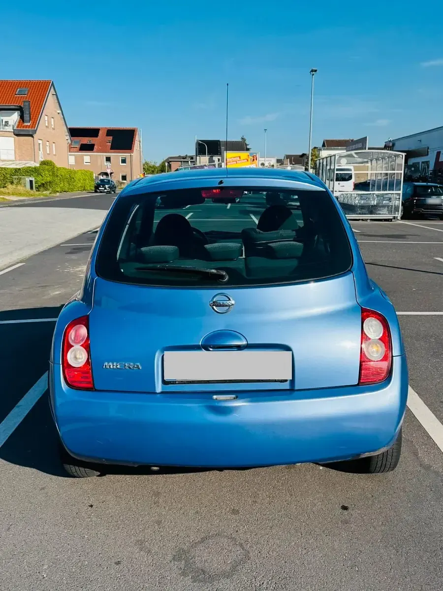 Gebraucht Nissan Micra 82 PS (60 kW) 2005 Blau Kleinwagen