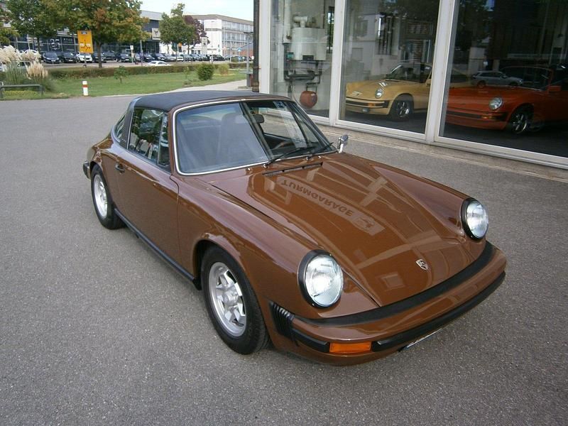 Gebraucht Porsche 911S 180 PS (132 kW) 1975 Braun Cabrio
