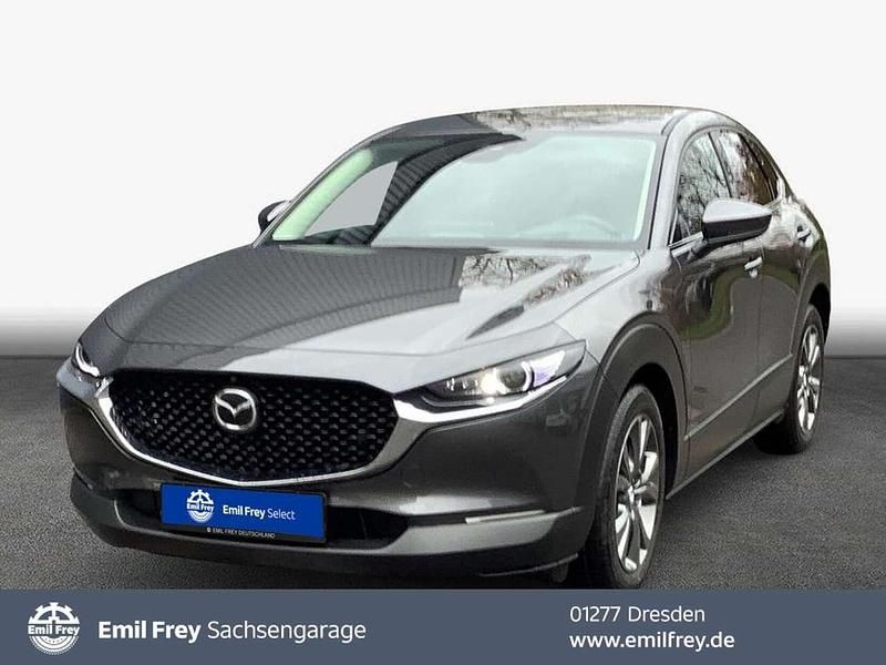 Machine grey metallic Neu 2025 Mazda CX-30 Exclusive-Line SUV | 33.500 € - Bild 1/4