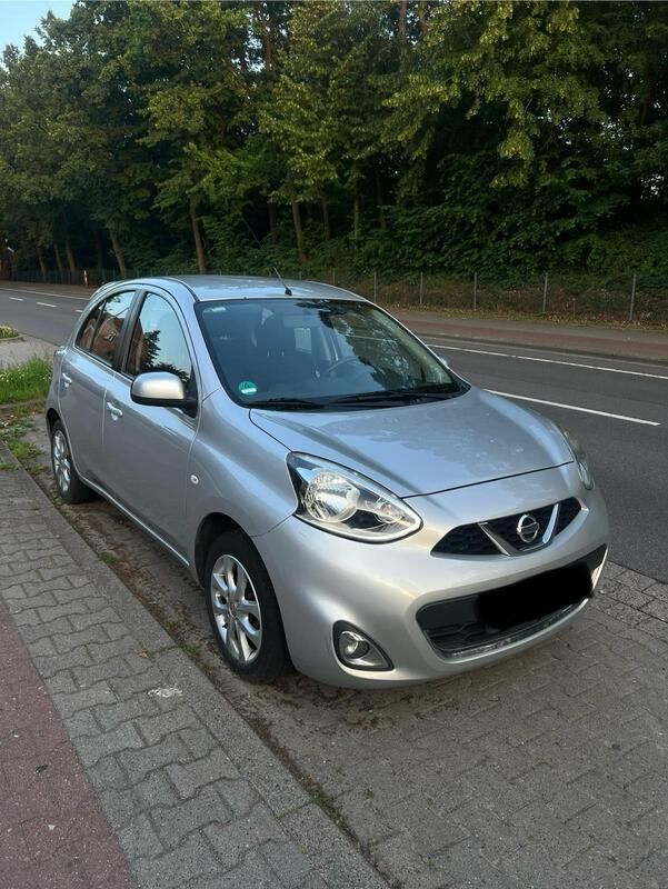 Silber Gebraucht 2016 Nissan Micra Kleinwagen | 5.900 € (Fairer Preis) - Bild 1/4