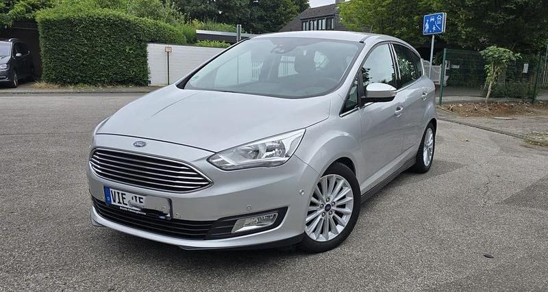 Silber Gebraucht 2017 Ford C-MAX Titanium Van / Kleinbus | 10.550 € (Fairer Preis) - Bild 1/4