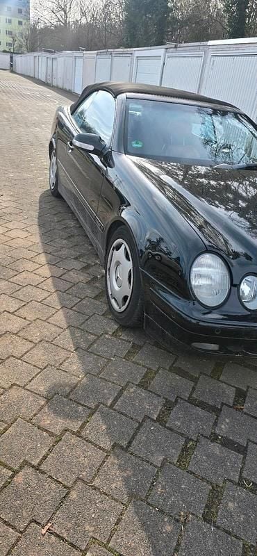 Gebraucht Mercedes CLK200 1999 Schwarz Cabrio