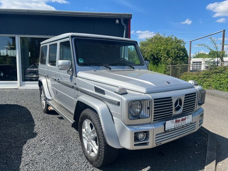 Silber Gebraucht 2002 Mercedes G500 SUV | 29.900 € - Bild 1/4