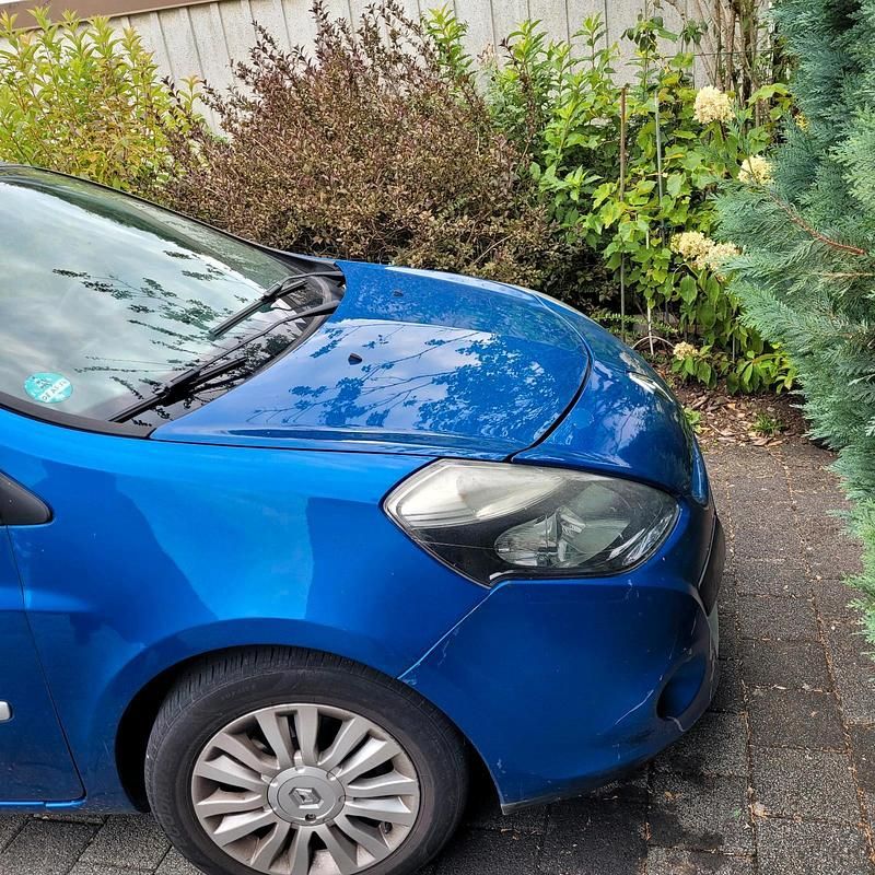 Blau Gebraucht 2010 Renault Clio II Kleinwagen | 890 € (Superpreis) - Bild 1/4