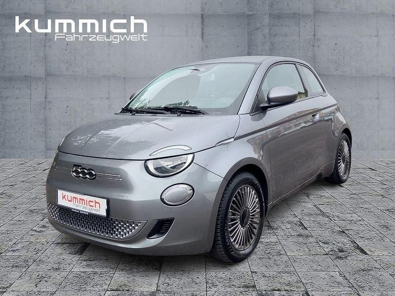 Grau Gebraucht 2021 Fiat 500e Icon Limousine | 18.990 € (Fairer Preis) - Bild 1/4