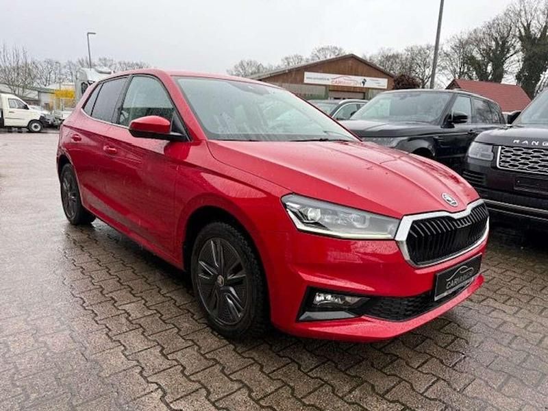 Gebraucht Skoda Fabia Style 110 PS (80 kW) 2022 Velvet rot Kleinwagen