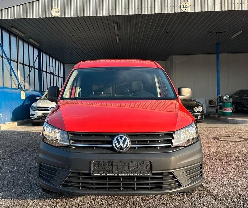Gebraucht VW Caddy Maxi 102 PS (75 kW) 2016 Rot Van / Kleinbus