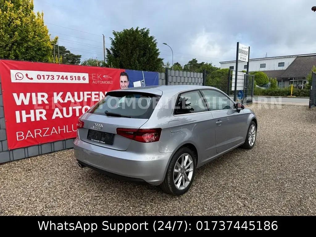 Gebraucht Audi A3 Ambition 125 PS (91 kW) 2014 Silber Kleinwagen